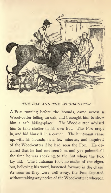 The Fox and the Wood-Cutter