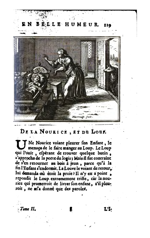 De La Nourice, Et Du Loup
