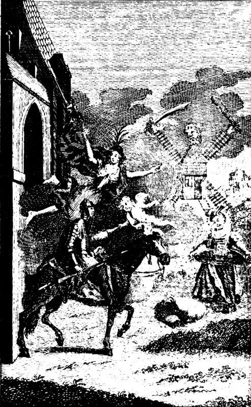Don Quixote Sets Out Equipped as a Knight Errant