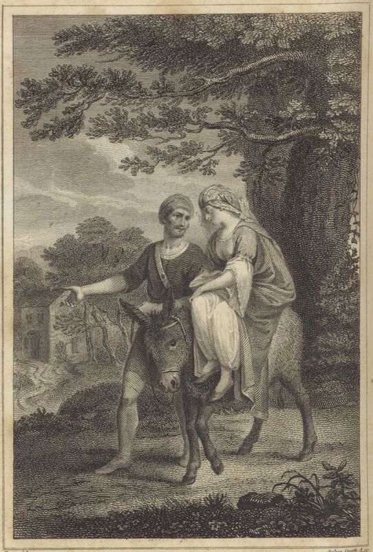 Zoraida and the Captive arriving at the Inn