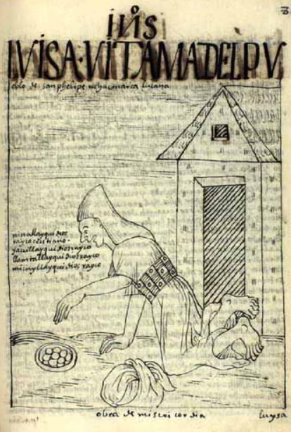 Lvisa Vitama Del Pveblo de San Phelipe Uchuc Marca, Lucana