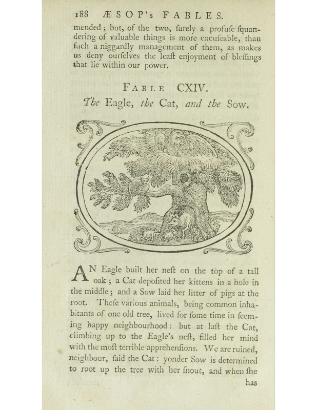 The Eagle, the Cat, and the Sow