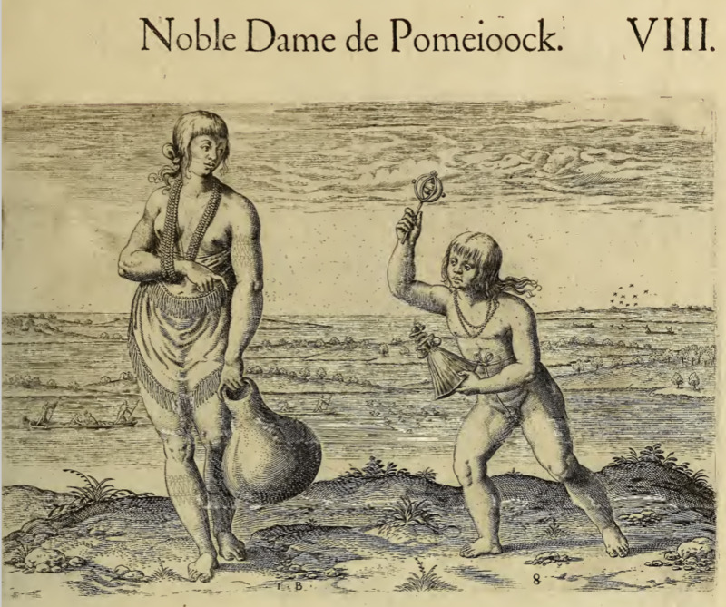 Noble Dame de Pomeioock. VIII.