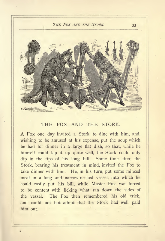 The Fox and the Stork