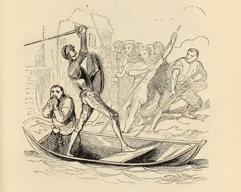 [Of How Quixote Tried to Stop the Millers From Tipping his Boat]