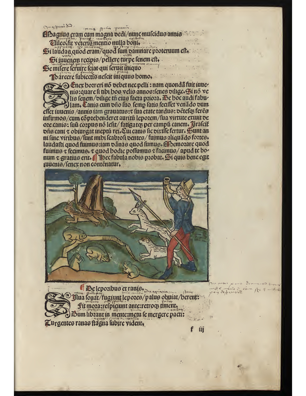 Be lepozibus et ranis.