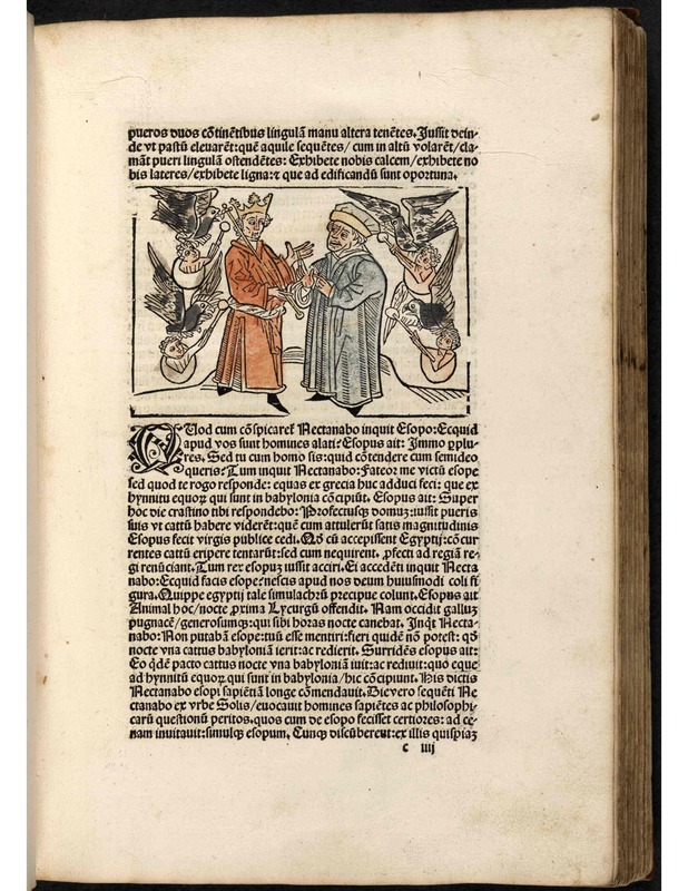 Esopi Appologi siue Mythologi cum quibusdam carminum et fabularum additionibus Sebastiani Brant.