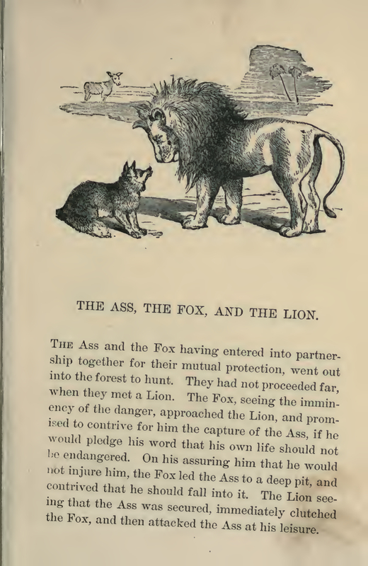 The Ass and the Fox