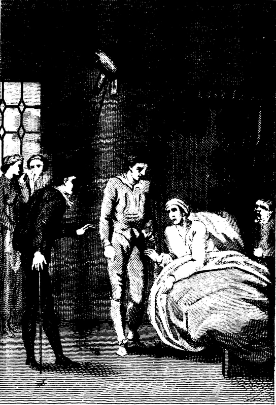 Don Quixote on his Death Bed