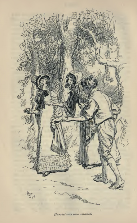 Harriet was soon assailed