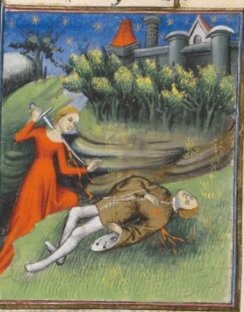 Cy apres sensuit histoire de la tres feable tisbe qui su vierge en babilone