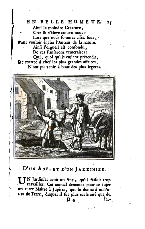 D'un ane, et d'un jardinier