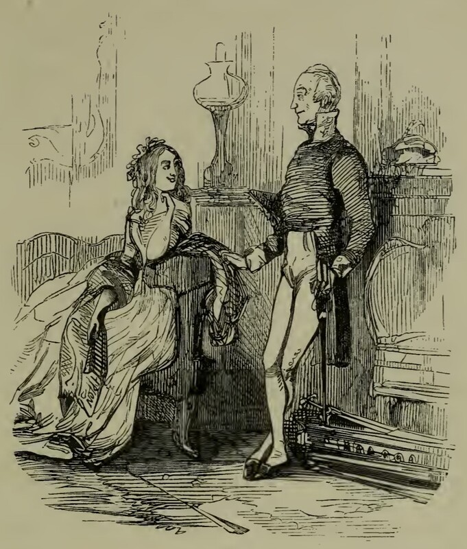 [Rebecca Admires Sir Pitt’s Court Suit]