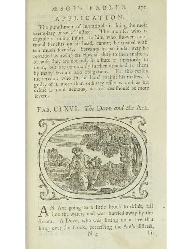 The Dove and the Ant.