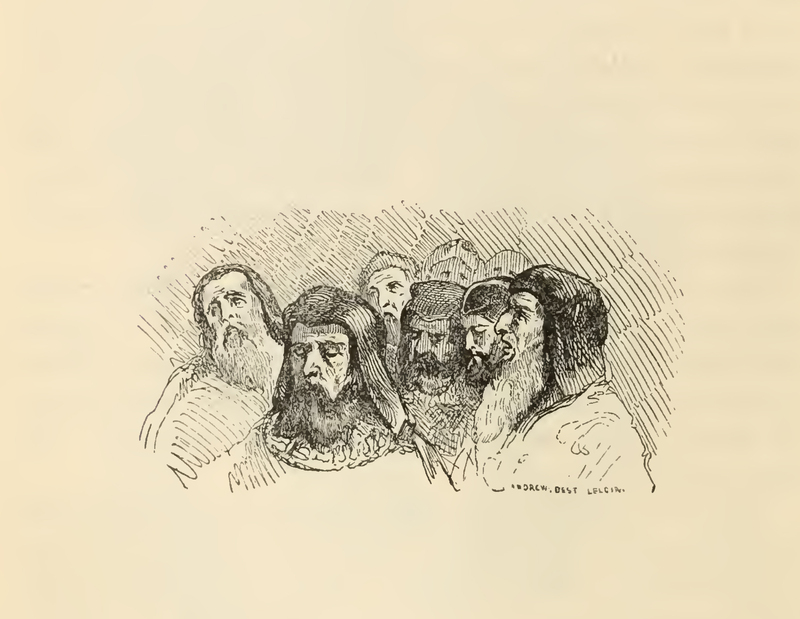 [The Duennas of Countess Trifaldi Lift Their Veils to Reveal their Beards]