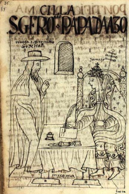 San Geronimo Papa Damazo