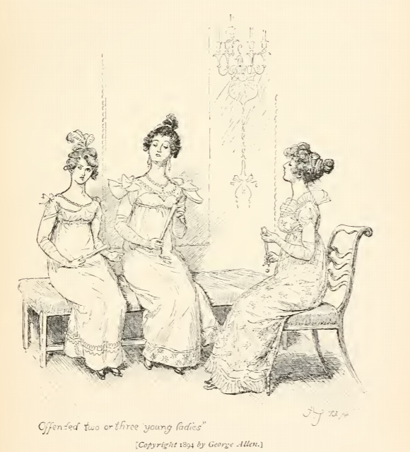 “Offended two or three young ladies”