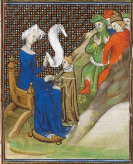 Cy sensuit histoire de la tres noble et tres belle nicostrate ou carmete fille du roy yone