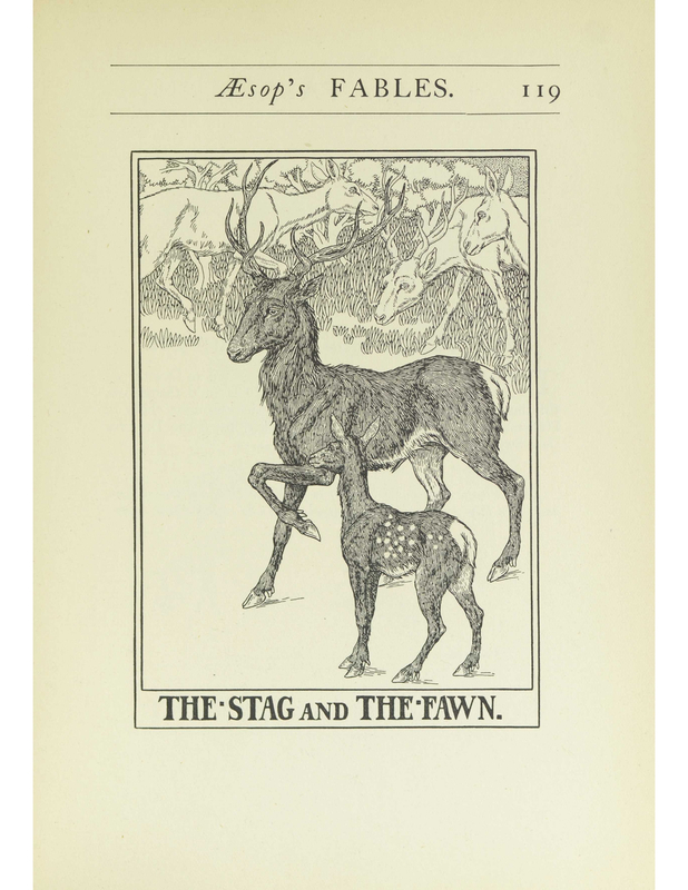 The Stag and the Fawn