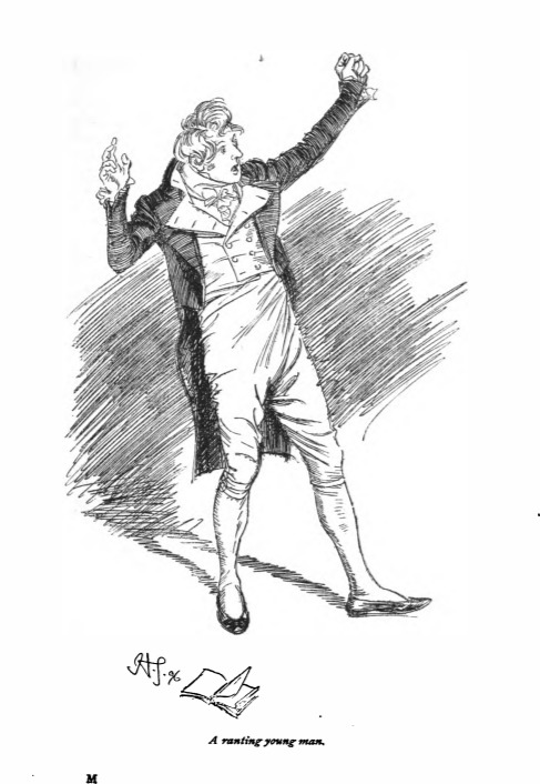 A ranting young man