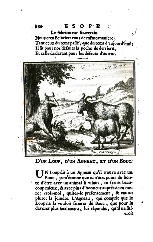 D'un Loup, D'un Agneau, Et D'un Bouc