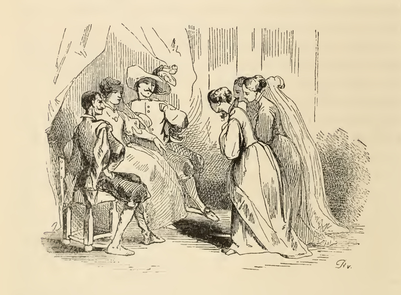 [Of How the Barber Damsels Introduced Themselves to Don Quixote]