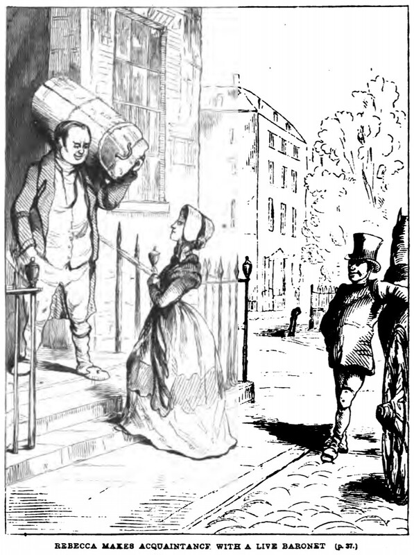 REBECCA MAKES ACQUAINTANCE WITH A LIVE BARONET