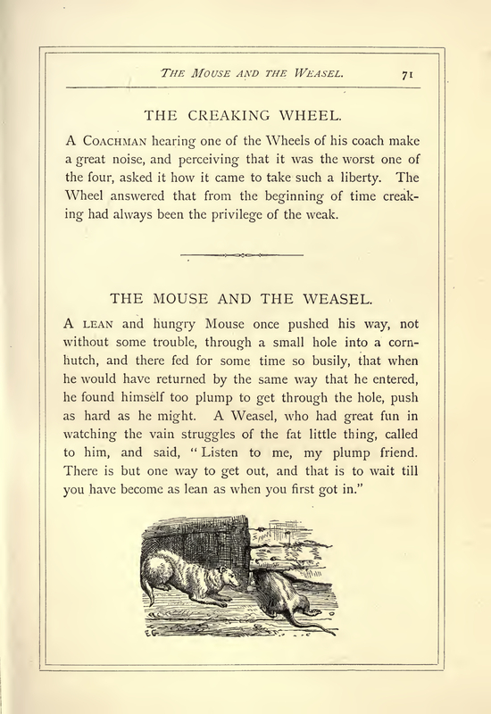 The Mouse and the Weasel