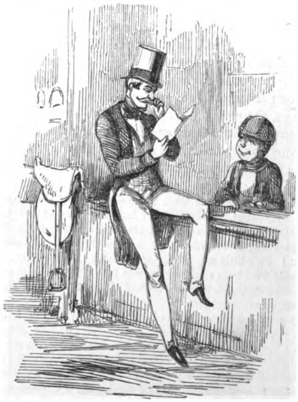 [Rawdon Receives his Mail]
