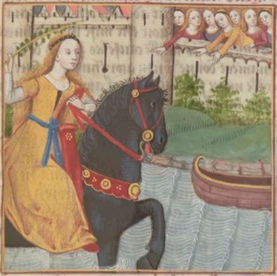 Cloelie vierge rommanie