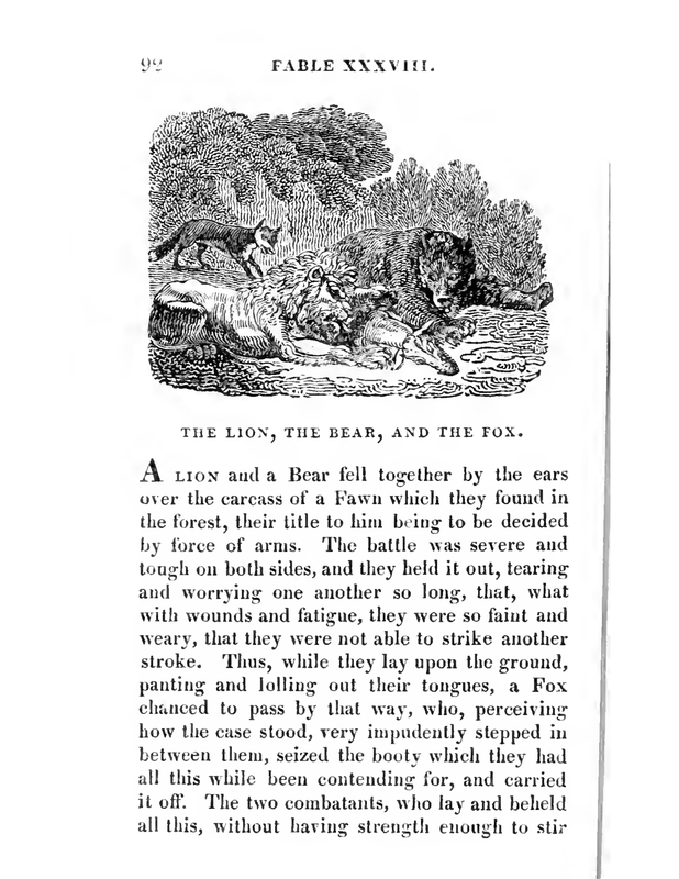 The Lion, the Bear, and the Fox