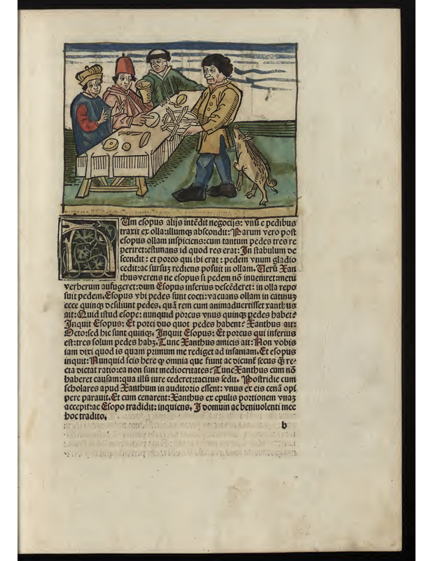 Esopi Appologi siue Mythologi cum quibusdam carminum et fabularum additionibus Sebastiani Brant