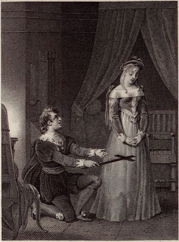 Ferdinand aux pieds de Dorothée
