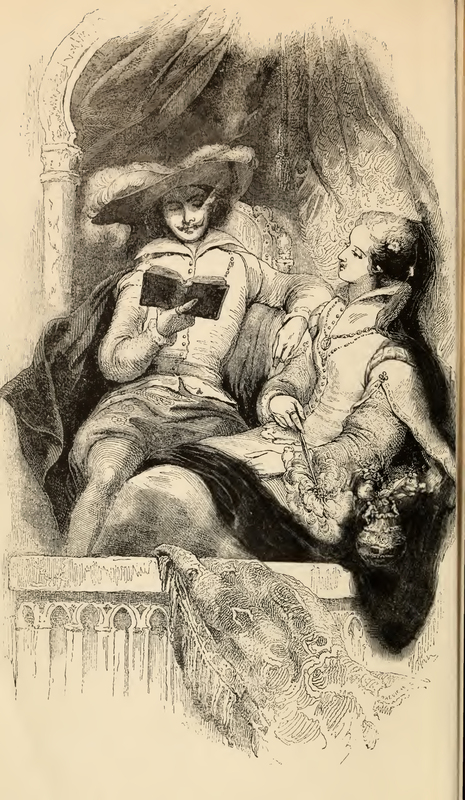 The Duke and Duchess Sit Leisurely