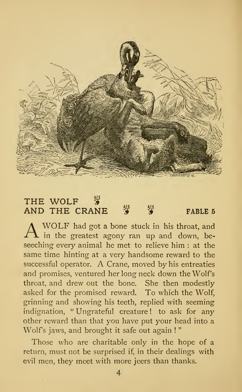 The Wolf and the Crane