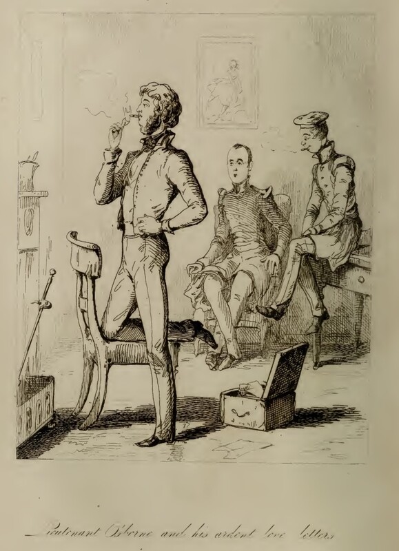 Lieutenant Osborne and his ardent love-letters