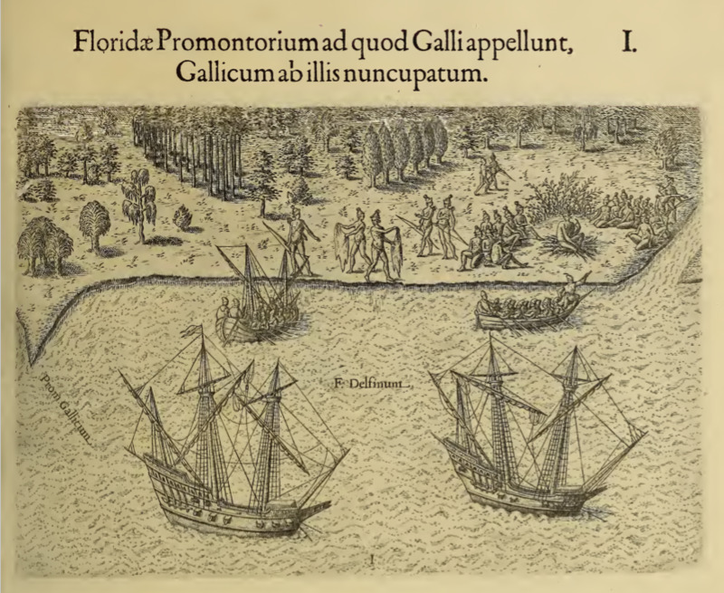 Floridae Promontorium ad quod Galli appellunt, Gallicum ab illis nuncupatum. I.