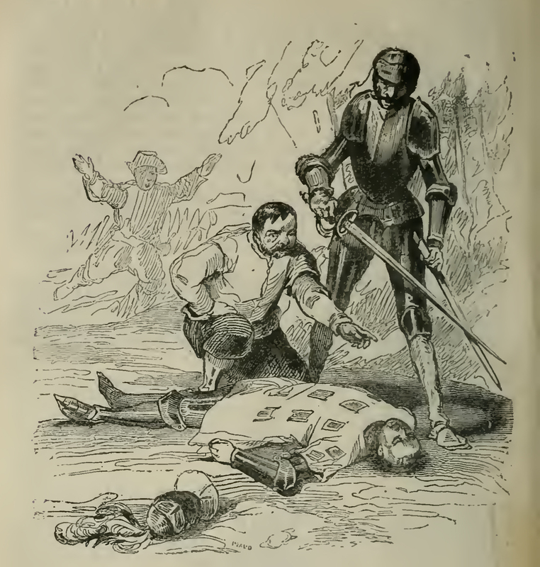 [Don Quixote Defeats the Knight of the Mirrors]