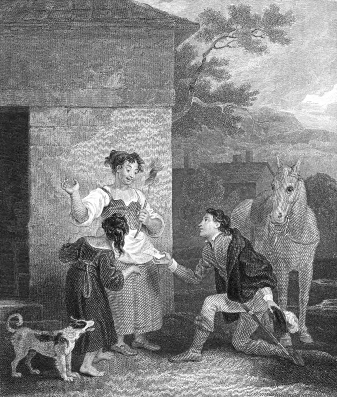 Teresa Panza Receiving the Messenger of the Duchess