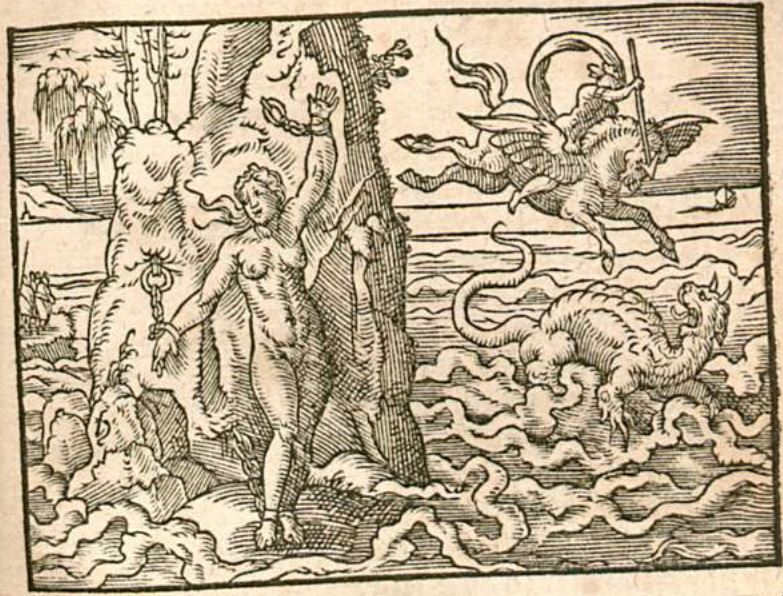 Perseus erledigt Andromeden