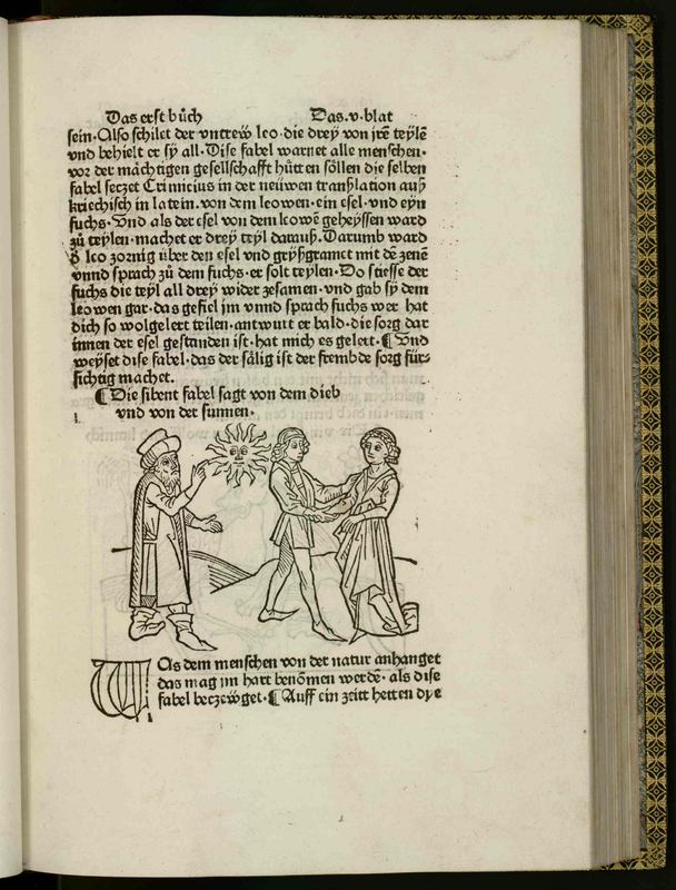 [Three Individuals and the Sun]
