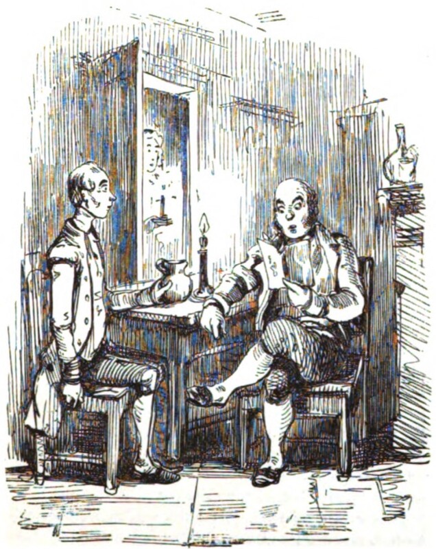 [Mr. Bowls Reading to his Assistant]