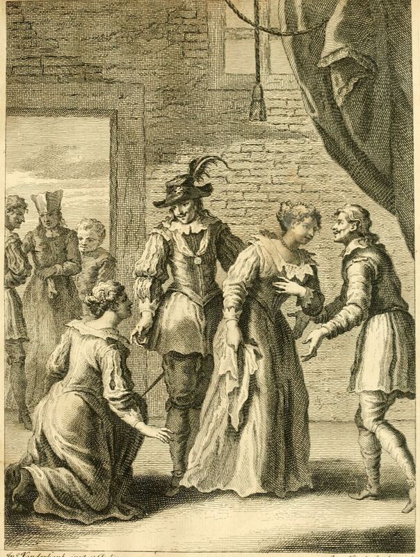 [Dorotea kneels before Don Fernando]