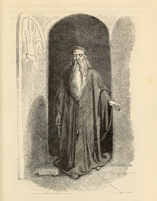 [Montesinos Presents Himself to Don Quixote]