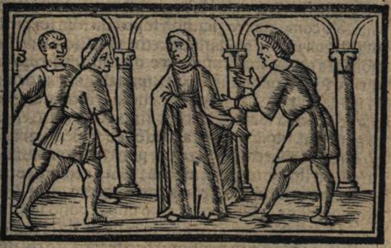 [Act VI – Celestina, Calisto, Sempronio, and Pármeno]
