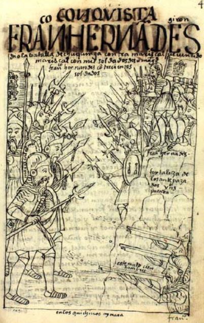 Francisco Hernandes Giron Dio la Batalla de Chuquinga Contra Mariscal. Fue Uencido Mariscal con mil Soldados de su Magestad, Francisco Hernandes con Trecientos Soldados