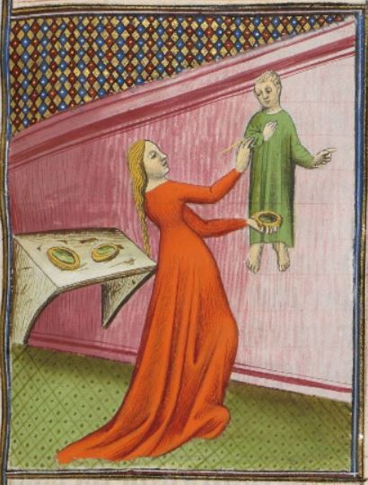 Cy sensuit histoire de yrene fille de cratin