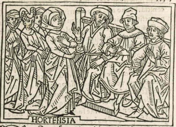 De Hortensia Quinti hortensius filia