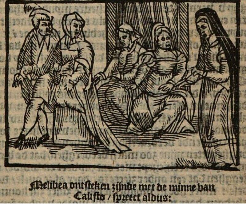 [Act X] Melibea ontsteken zijnde met de minne van Calisto / spreect aldus