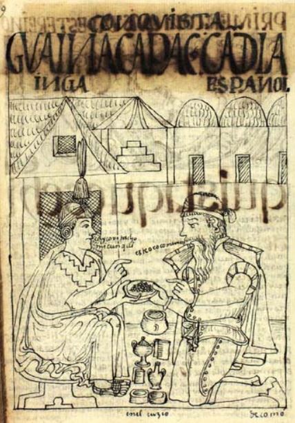 Gvaina Capac Inga, Cadia Espanol
